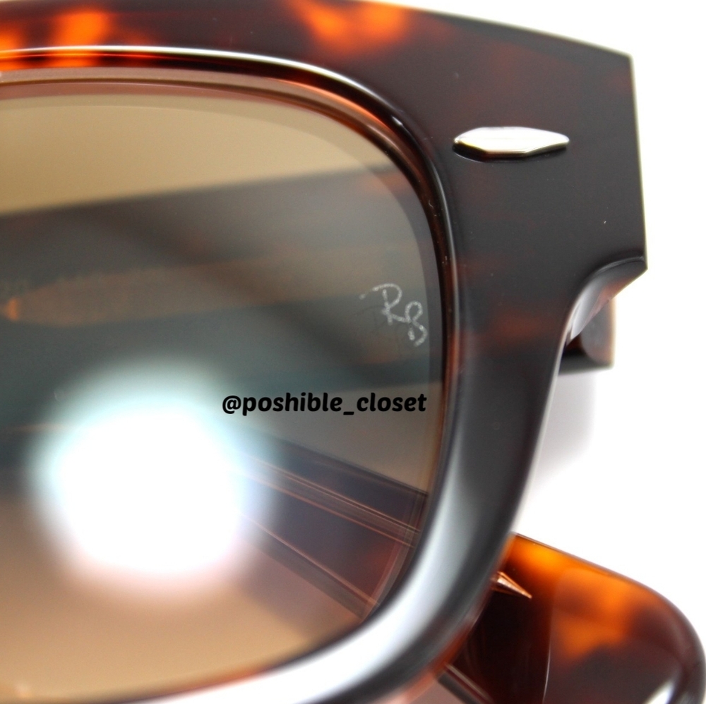 RayBan Model Display RB2186 State Street Gradient Brown Tortoise - Picture 13 of 17